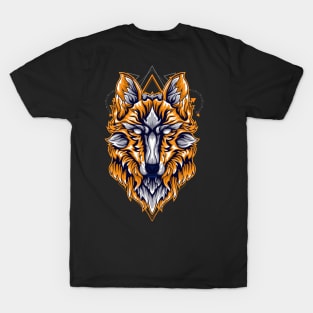 wolf golden T-Shirt